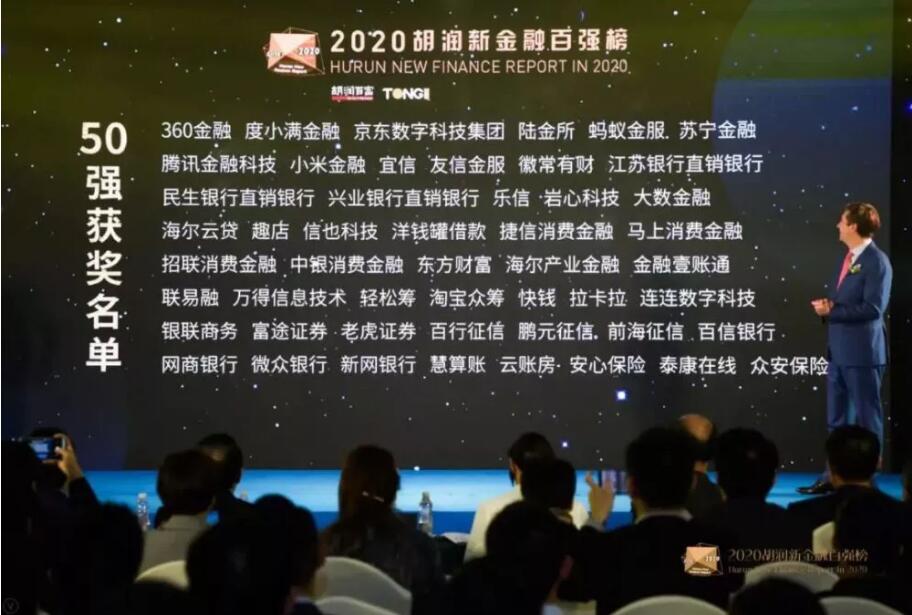 2020胡润新金融百强榜详细榜单（排名不分先后）