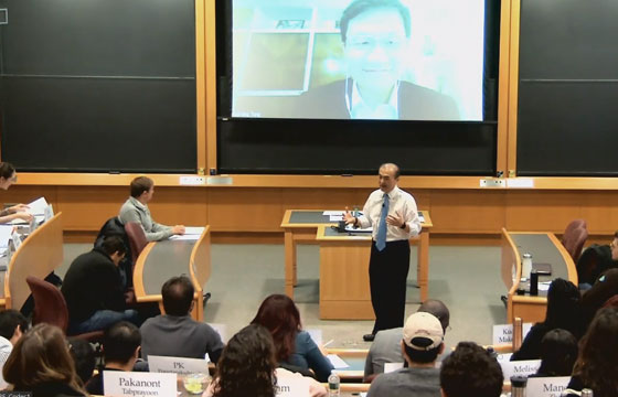 哈佛商学院课堂上再次开讲《宜信数字普惠金融案例》