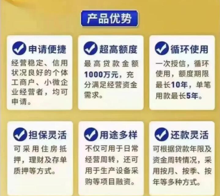 福州中国银行（房产抵押）个人经营贷款申请政策